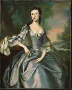 Joseph Blackburn Portrait of Susan Apthorp oil